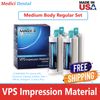 Dental Medium Body Regular Set VPS PVS Impression Material - 4 x 50ml Cartridges