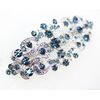 Faship Gorgeous Navy Blue Floral Barrette
