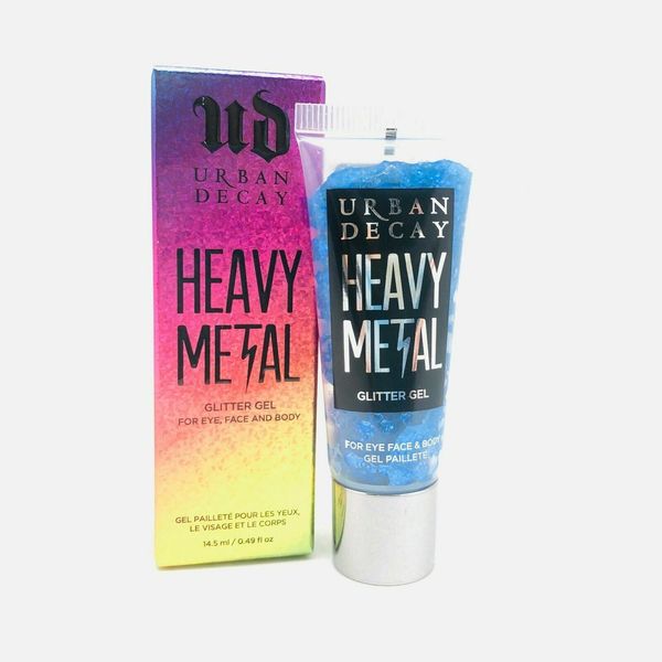 Urban Decay Heavy Metal Glitter Gel for Eye+Face & Body#Party Monster~0.49OZ,NIB
