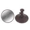 Trailer Mirror Head Flat 125mm Diameter Tractor Digger Blind Spot Rear Hitch