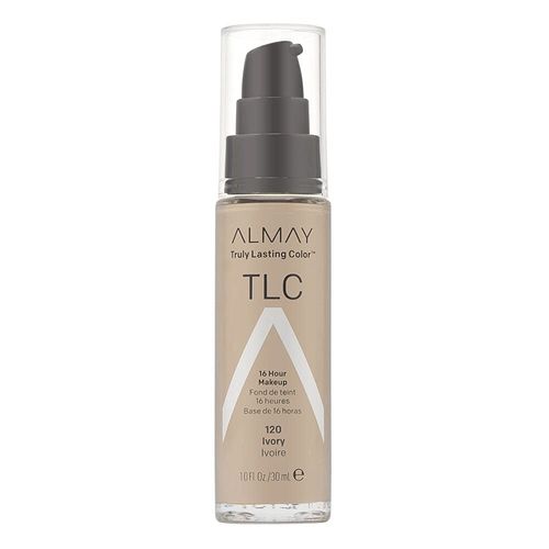 Almay TLC Truly Lasting Color 16 Hour Makeup, Ivory 01 [120] 1 oz (Pack of 2)