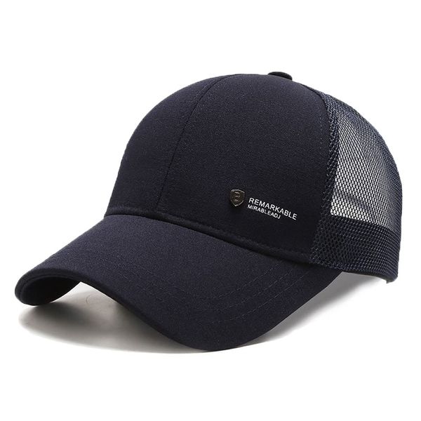 YAMEE Basecap Herren Sommer Mesh,Baseball Cap Sommer Cap Herren,Baseballkappen Sommermütze Herren Sonnenhut für Draußen Sport(Kopfumfang: 56-60cm)