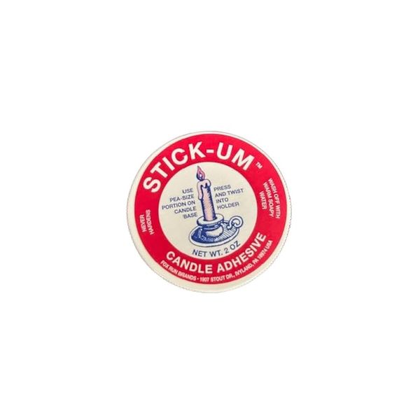 Fox Run Stick-Um Candle Adhesive, 2 Ounces