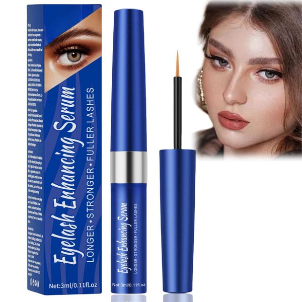 Lash Serum for Eyelash Growth,Eyelash Growth Serum to Grow Longer & Fuller Eyelashes,Eyelash Serum for Growth and Thickness,Eye Lashes Growth Serum,Eyelash Enhancing Serum,Boost Lash Growth Serum