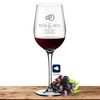 Deitert Leonardo Ciao+ Red Wine Glass 430 ml with Motif 2 Rings with Name or Desired Text