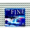 MD        TDK  FINE  BLUE  MD-FN74B   74  BLANK MINI DISC  (1) (SEALED)