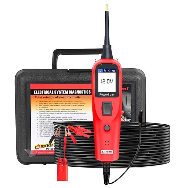 Autel Powerscan PS100 Car Electrical System Diagnosis Tool Power Probe AVO Meter