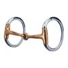 Weaver Leather Eggbutt Snaffle Bit Stainless Steel, 4-1/2"
