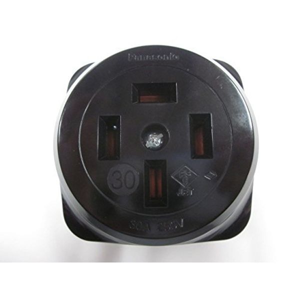 Panasonic WK1430 Exposed Outlet Grounding 3P Black
