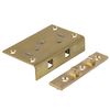Medium Brass Half Mortise Chest or Box Lock w/Skeleton Key | S-9 (with One Key)