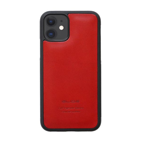 WINGLIDE Tochigi Leather Smartphone Case iPhone 11 Case Genuine Leather (Red)