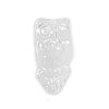 8 Cavity Owl Embossed On Rectangle Soap/Bath Bomb Mould Mold H02