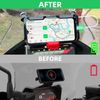 GPS Mobile Phone Motorcycle Navigation Bracket Wireless Charging Support With...