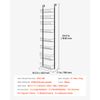 8-Tier Over the Door Pantry Organizer Hanging Storage Rack Adjustable Kitchen