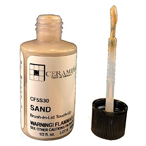 Ceramifix .5 oz Sand Touch up Paint for Tile, Appliances and More