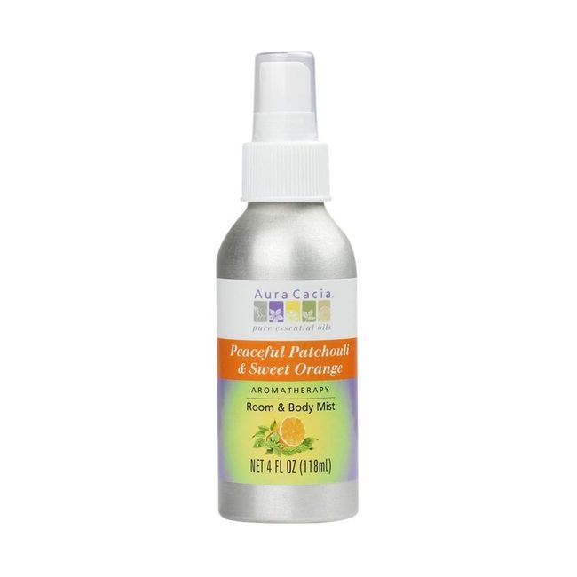 Aura Cacia Patchouli/Sweet Orange Aromatherapy Mist, 4 Ounce - 6 per case.6