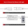 Shine Decor Dimmer Controller Pack with Remote for All Shine Decor LED Strip Lights & LED Neon Rope Lights