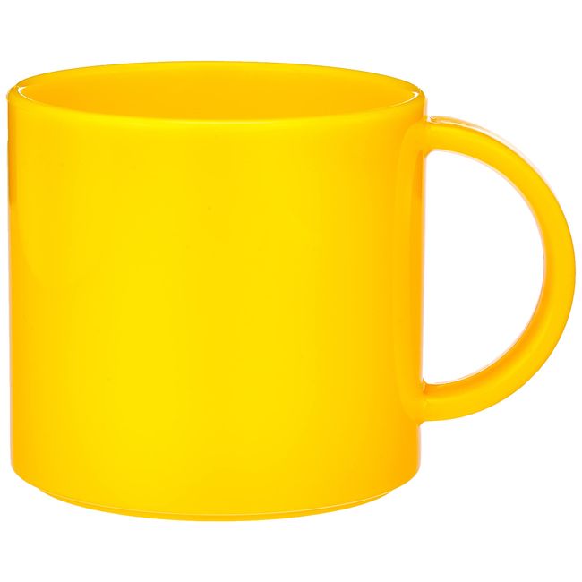 Nagao Cup My Cup 9.2 fl oz (260 ml), Yellow, Plastic No.808Y