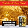 VFM - Indoor Copper Wire Lights- Warm White- Christmas Lights (50)