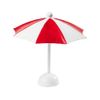 Parasol Red / White 10 x 10 cm.