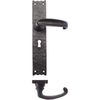 Traditional Lever on Lock - Long Backplate
