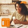 Chicken Collagen Capsules - Type II for Joint, Skin & Bone Support - 120 Ct