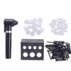 Pigment Mixer Machine Ink Mixer,JinYan Electric Makeup Eyebrow Color Ink Agitator Machine With 100 Mixing Sticks 100 Ink Caps and and Black Tattoo Ink Cup Stand
