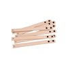Realeather, Natural Narrow Leather Wristbands, 8-Pack, 8 Count