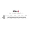 Ocun Crack Glove Lite Black/Red S