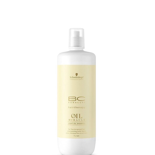 Schwarzkopf BC Bonacure Oil Miracle Light Oil Shampoo Fine - Normal Hair 33.8 oz