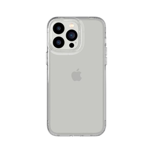 tech21 iPhone 14 Pro Evo Clear – Scratch-Resistant, Shock-Absorbing Clear Phone Case with 12ft Multi-Drop Protection