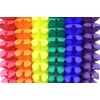 6 Classic Rainbow Party Garlands, 12 Foot Each