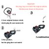 Single Left Motorcycle 7/8" Handlebar Horn Button Turn Light Controller Switch