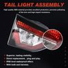 Lathsy Tail Light Compatible With 2013-2017 Chevy Traverse Rear Light Taillight Replace 20956906(Inner, Right Passenger Side)