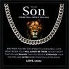 Mum's Gift: Cuban Chain Necklace for Son's Birthday