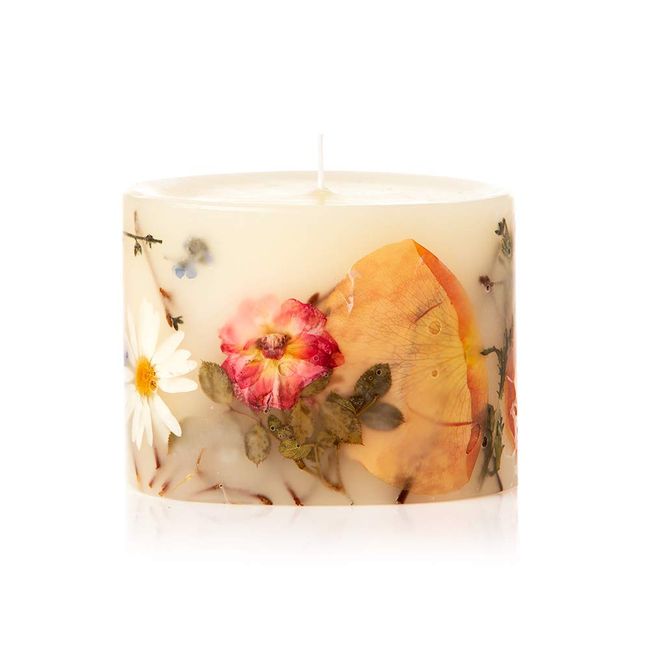 Rosy Rings Petite Botanical Candle, Apricot & Rose, 15.2 oz (440 g)