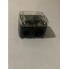 Dual Hole Sharpener Makeup Cosmetics Eyeliner Lip Liner Eyebrow pencil Sharpener