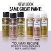 FolkArt Multi-Surface Metallic Paint in Assorted Colors (2 oz), Metallic Teal Topaz