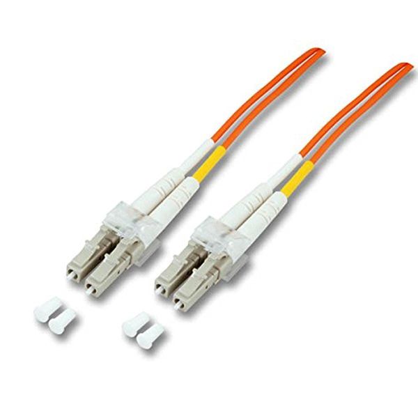 Duplex Jumper LC-LC 50/125μ, 0.5 m, OM2, LSZH, orange