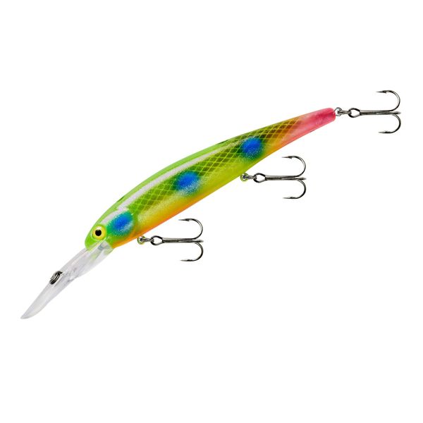 BANDIT LURES Multi-Species Minnow Jerkbait Glowing Fishing Lure, Fishing Accessories, Excellent for Bass and Walleye, 4 5/8", 3/4 oz, Loan Shark