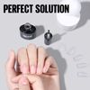 TOMICCA Nail Extension Kit, Nail Tips and Glue Gel Kit, 4 In 1 Nail Glue and Base Gel with 150Pcs Coffin Nails DIY Nail Art Acrylic Nail Kit Easy Nail Extension Set, Gifts for Women Girls