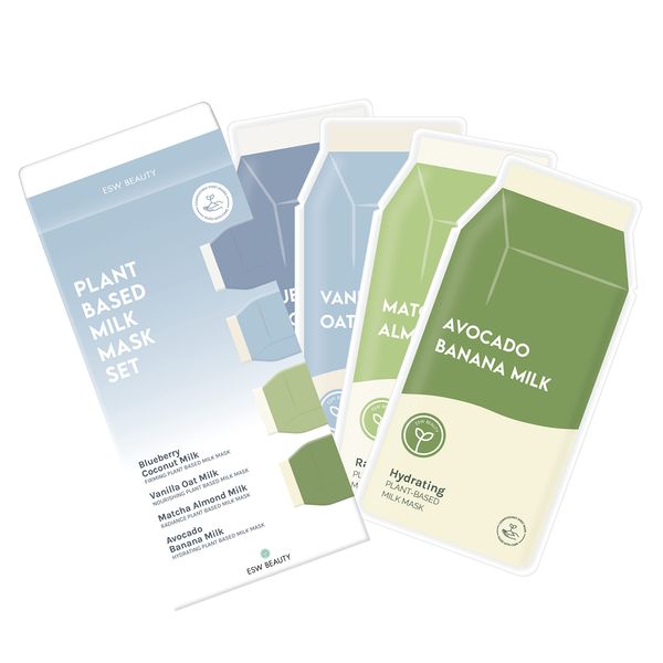 ESW Beauty Plant-Based Milk Mask Set