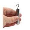 EISCO Specific Gravity Cylinder with Hook, Steel - 2" x 0.5" - for Density Investigation, Specific Gravity & Specific Heat Experiments