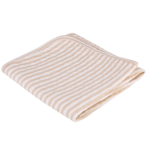 Baby Cotton Urine Mat, Organic Cotton Waterproof Fast Absorb Infant Changing Cover for Home and Travel(50x70)