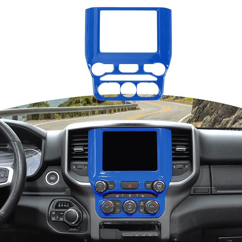 RT-TCZ for RAM Navigation Panel Dash Air Conditioning Vents Trim Cover ...