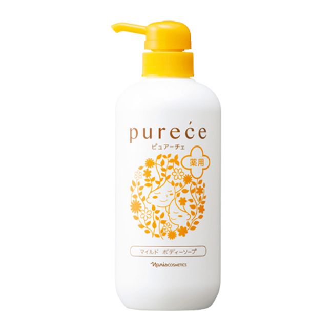 [Naris Cosmetics] Pure Che Mild Body Soap LS 550mL