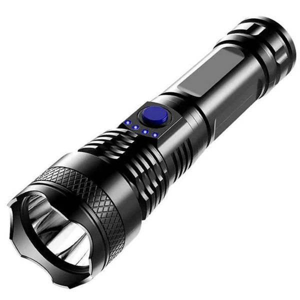 Pack Of 2 ABS High Brightness light weight rechargeable flashlight