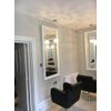 FRAMES BY POST Firenza Quality Framed Mirror, Gloss White, 20 x 16 Inch 3mm Plain Mirror