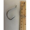 100 7/0 Octopus Circle Offset Hooks Black Chrome BLN Ultra Sharp Point Bulk Pack