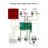 Fasizi 3D Printer Controller RAMPS 1.4 Mega Shield for Arduino Reprap Prusa Mendel